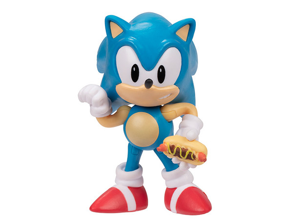Sonic the Hedgehog (Classic Sonic, With Chili Dog), Sonic The Hedgehog, Jakks Pacific, Action/Dolls