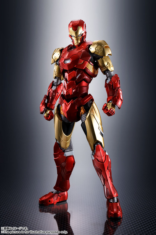 Iron Man ((Tech-On Avengers)), Tech-on Avengers, Bandai Spirits, Action/Dolls, 4573102617149