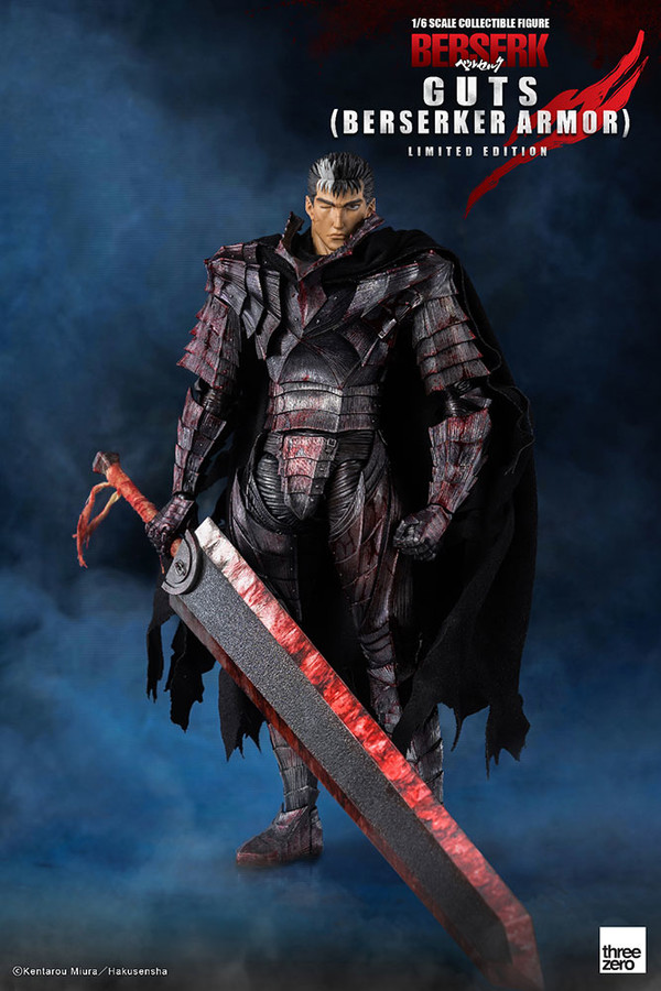 Guts (Berserker Armor, Limited Edition), Berserk, ThreeZero, Action/Dolls, 1/6, 4897056203914