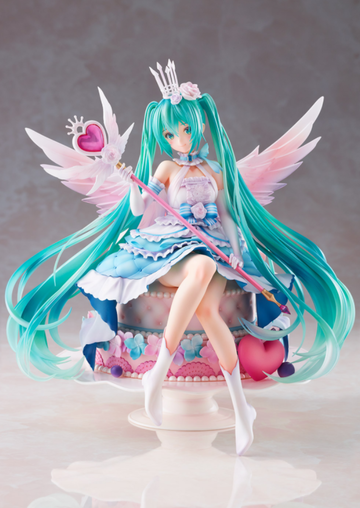 Miku Hatsune (Hatsune Miku Birthday 2020 Sweet Angel), Miku, Vocaloid, WING, Pre-Painted, 1/7