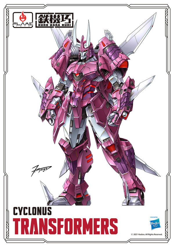Cyclonus, Transformers, Flame Toys, Action/Dolls