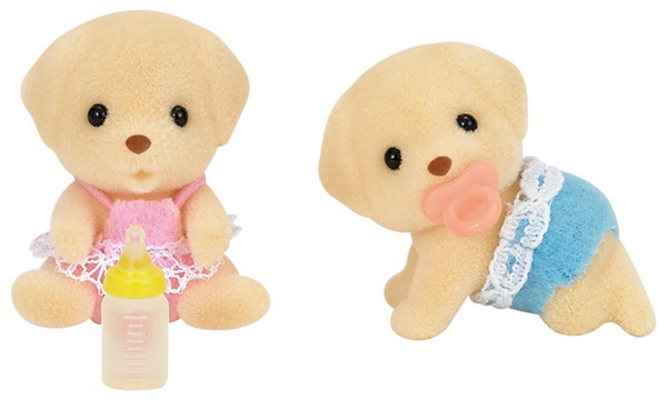 Labrador Twins [4905040149701] (Girl), Sylvanian Families, Epoch, Action/Dolls, 4905040149701