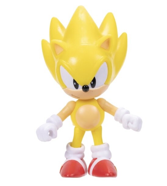 Super Sonic (Classic Super Sonic), Sonic The Hedgehog, Jakks Pacific, Action/Dolls