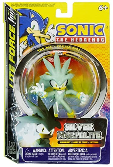 Silver the Hedgehog (Morphlite figure), Sonic The Hedgehog, Tech4Kids, Action/Dolls