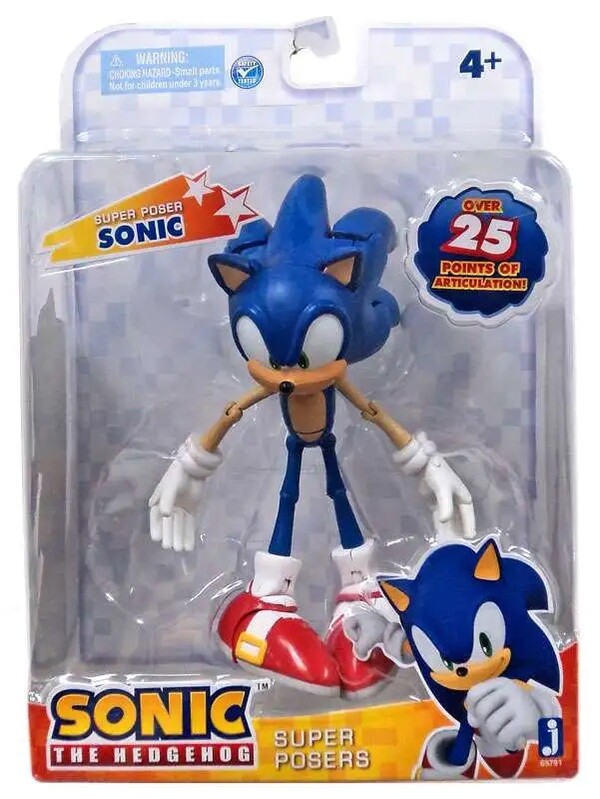 Sonic the Hedgehog, Sonic The Hedgehog, Jazwares, Action/Dolls