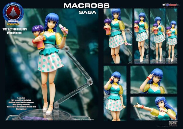 Lynn Minmay, Choujikuu Yousai Macross, KitzConcept, Action/Dolls, 1/12