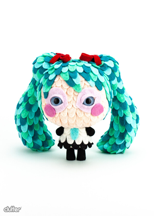 Hatsune Miku (Horrible Adorables), Piapro Characters, Clutter, Pre-Painted