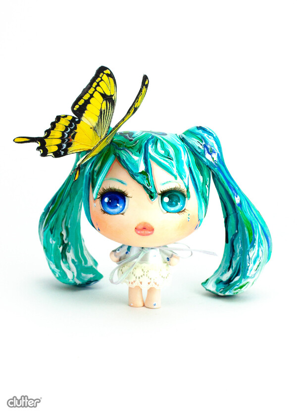 Hatsune Miku (Cho-Chan), Piapro Characters, Clutter, Pre-Painted