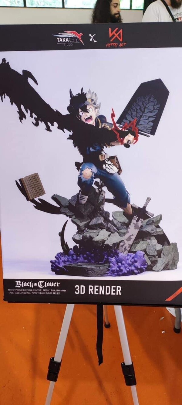 Asta, Black Clover, Kettei Art, Taka Corp Studio, Pre-Painted, 1/6