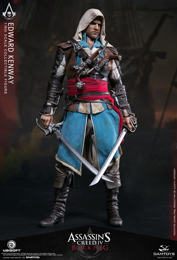 Edward Kenway, Assassin's Creed 4: Black Flag, DAMTOYS, Action/Dolls, 1/6