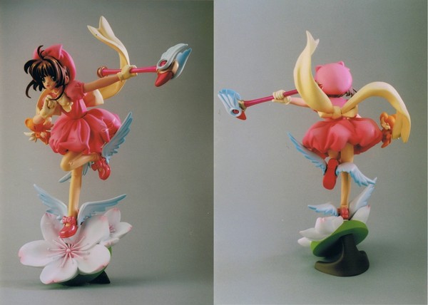 Kero-chan, Kinomoto Sakura (Episode #20 Battle Costume), Card Captor Sakura, Kaiyodo, Garage Kit, 1/8