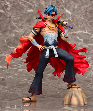 Kamina, Tengen Toppa Gurren Lagann, Emontoys, Pre-Painted, 1/8