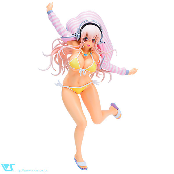 Sonico (Moamoa Parka Swimsuit, Suntan), SoniComi (Super Sonico), Volks, Garage Kit, 1/8, 4518992225661