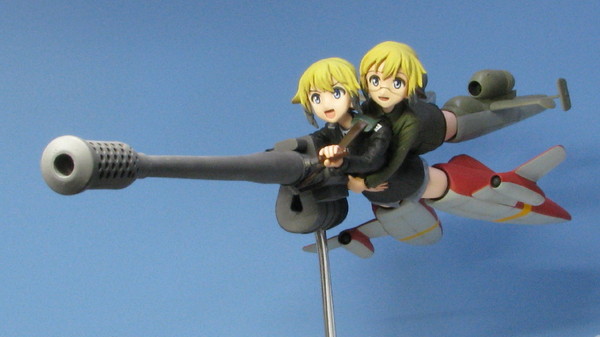 Erica Hartmann, Ursula Hartmann, Strike Witches: Operation Victory Arrow, Ara Ara Komatta Dou, Garage Kit, 1/8