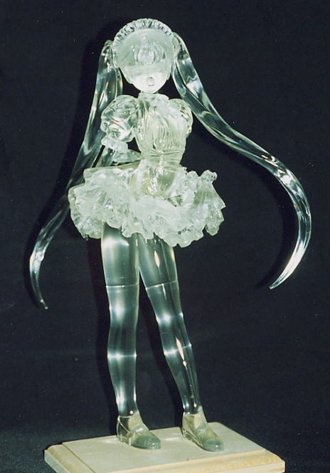 Hoshino Ruri (16 Years Old (Maid Type) Clear), Kidou Senkan Nadesico, Musashiya, Garage Kit, 1/5