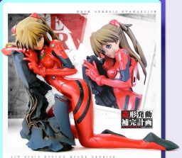 Souryuu Asuka Langley (Plug Suit), Shin Seiki Evangelion, Volks, Garage Kit, 1/6