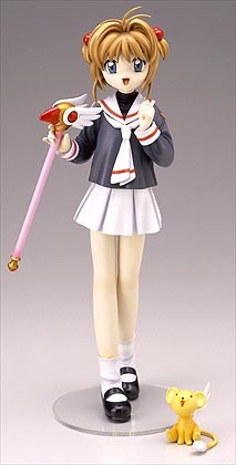 Kero-chan, Kinomoto Sakura (Tomoeda Elementary School Uniform (Winter) 2), Card Captor Sakura, Kotobukiya, Garage Kit, 1/5, 4934054001156
