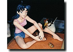 Katsuragi Misato, PenPen, Shin Seiki Evangelion, Musashiya, Garage Kit, 1/6