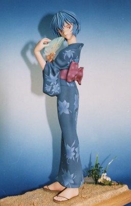 Ayanami Rei (Yukata), Shin Seiki Evangelion, Musashiya, SEGA, Garage Kit, 1/6
