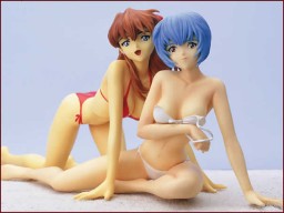 Ayanami Rei (Beach Side), Shin Seiki Evangelion, New Line, Sonic Boom, Garage Kit, 1/6