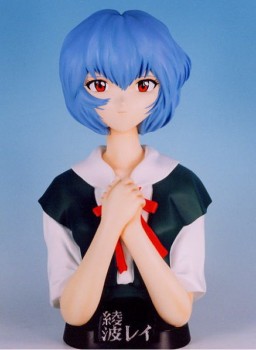 Ayanami Rei (Chest Statue), Shin Seiki Evangelion, Kurushima, Garage Kit, 1/5