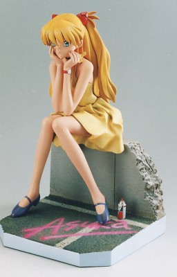 Souryuu Asuka Langley, Shin Seiki Evangelion, Kaiyodo, Garage Kit, 1/4