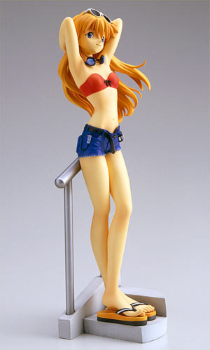 Souryuu Asuka Langley (Summer Casual), Shin Seiki Evangelion, Kotobukiya, Garage Kit, 1/8