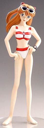 Souryuu Asuka Langley (Swimsuit), Shin Seiki Evangelion, Kotobukiya, Garage Kit, 1/8