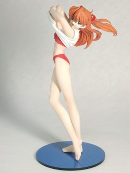 Souryuu Asuka Langley (Swimsuit), Shin Seiki Evangelion, Kurushima, Garage Kit, 1/8