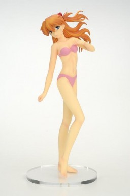 Souryuu Asuka Langley (Swimsuit Pink), Shin Seiki Evangelion, Aizu Project, Pre-Painted, 1/8