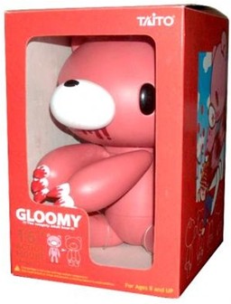Gloomy (16" Pink More Bloody), Gloomy Bear, Taito, Pre-Painted