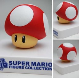 Super Kinoko (Figure Collection), Super Mario Brothers, Banpresto, Pre-Painted