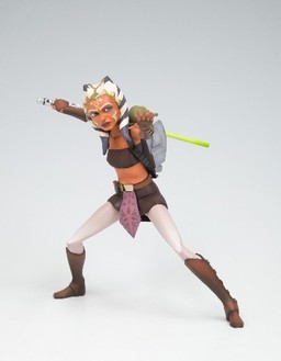 Ahsoka Tano, Rotta the Huttlet, Star Wars, Star Wars: The Clone Wars, Kotobukiya, Pre-Painted