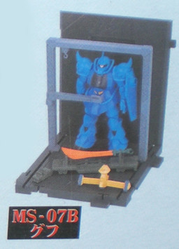 MS-07B Gouf (Hangar Diorama), Kidou Senshi Gundam, Banpresto, Pre-Painted