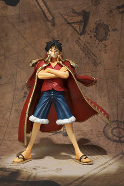 Monkey D. Luffy (Red Coat), One Piece, Bandai, Pre-Painted, 4543112643001
