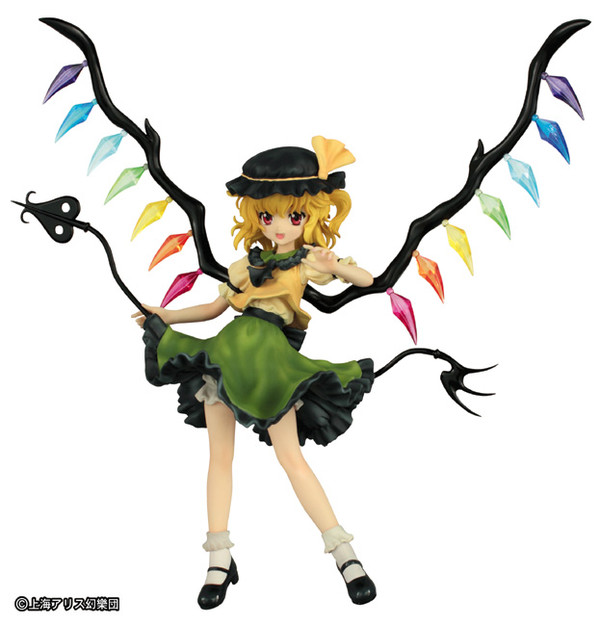 Flandre Scarlet (Subterranean Yellow), Touhou Project, Griffon Enterprises, Pre-Painted, 1/8, 4582221153223