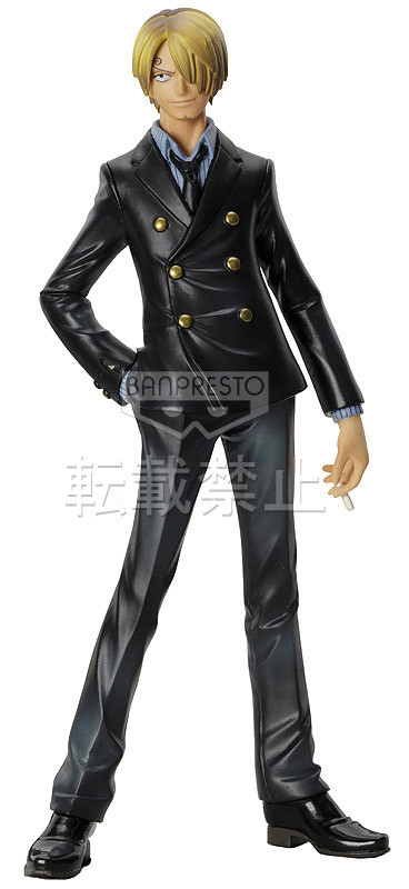 Sanji (Black Tie), One Piece, Banpresto, Pre-Painted