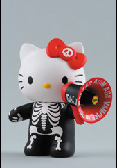 Hello Kitty (Black), Atom-Age Vampire In 308, Medicom Toy, Pre-Painted, 1/6