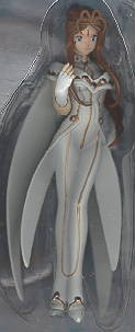 Belldandy (Battle suit - White), Aa Megami-sama, Hobby Base, Yellow Submarine, Pre-Painted, 1/8
