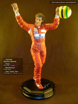 Ayrton Senna (Ayrton Senna Racing Collection), Formula 1, Kotobukiya, Pre-Painted, 1/6, 4934054092123