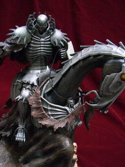 Dokuro no Kishi (Horse Riding Figure 2 (Normal)), Berserk, Art of War, Pre-Painted, 1/10