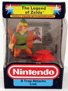 Link (A Trap Attacks Link), Zelda No Densetsu, Hasbro, Pre-Painted