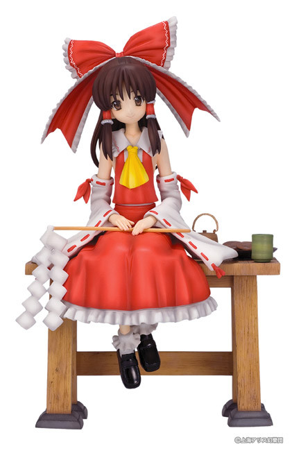 Hakurei Reimu (Nonbiri de Ikou), Touhou Project, Griffon Enterprises, Pre-Painted, 1/8, 4582221155722