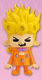 Giorno Giovanna (JoJo's Bizarre Adventure Soft Vinyl Figure 3 In Blister), Jojo No Kimyou Na Bouken, Banpresto, Pre-Painted