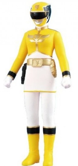 Gosei Yellow, Tensou Sentai Goseiger, Bandai, Pre-Painted