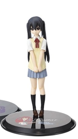 Nakano Azusa (Kumitateshiki Figure, Houkago Tea Time Shuugou!), K-ON!, Banpresto, Pre-Painted