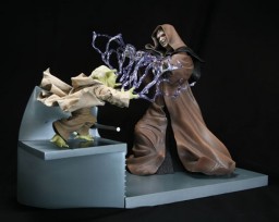 Emperor Palpatine, Yoda (Episode 3), Star Wars: Episode III – Revenge Of The Sith, Kotobukiya, Pre-Painted, 1/7