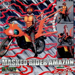 Kamen Rider Amazon (RMW), Kamen Rider Amazon, Medicom Toy, Pre-Painted, 1/5