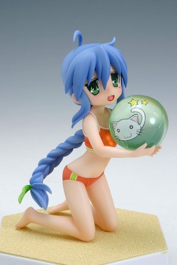 Izumi Konata (Swimsuit), Lucky☆Star, Wave, Pre-Painted, 1/10, 4943209550951