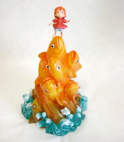 Ponyo (Light Stand), Gake No Ue No Ponyo, Benelic, Pre-Painted